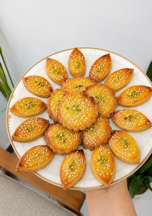 عکسی از دستور شیرینی نون چای قزوین