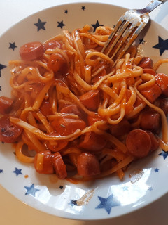 Una foto de Espaguetis rápidos🍲🥫