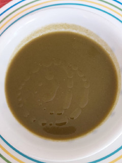 Una foto de Crema de acelgas vegana