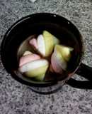 Chocolate caliente con marshmallows