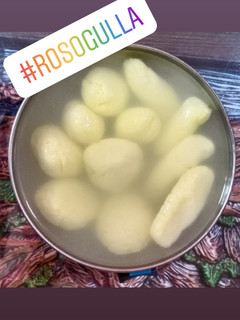 A picture of Rosogulla.