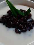 Bubur ketan hitam presto