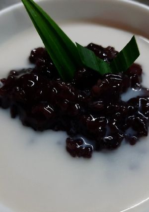 Foto resep Bubur ketan hitam presto