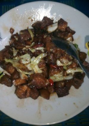 Foto resep oseng oseng cecek(kulit sapi mantap)