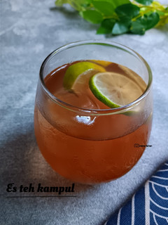 Foto resep Es teh kampul