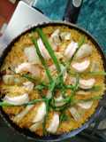 Arroz con camarones