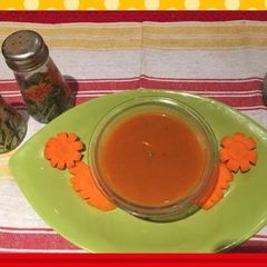 A picture of Carrot Coconut Soup.
