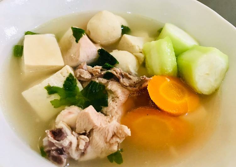 #42. Sop Oyong Ayam (Aman untuk Diabetes)