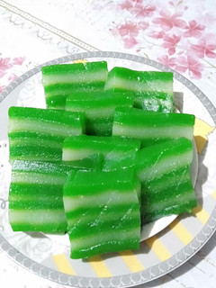 Foto resep Lapis Sagu Pandan (Lapis Tradisional)