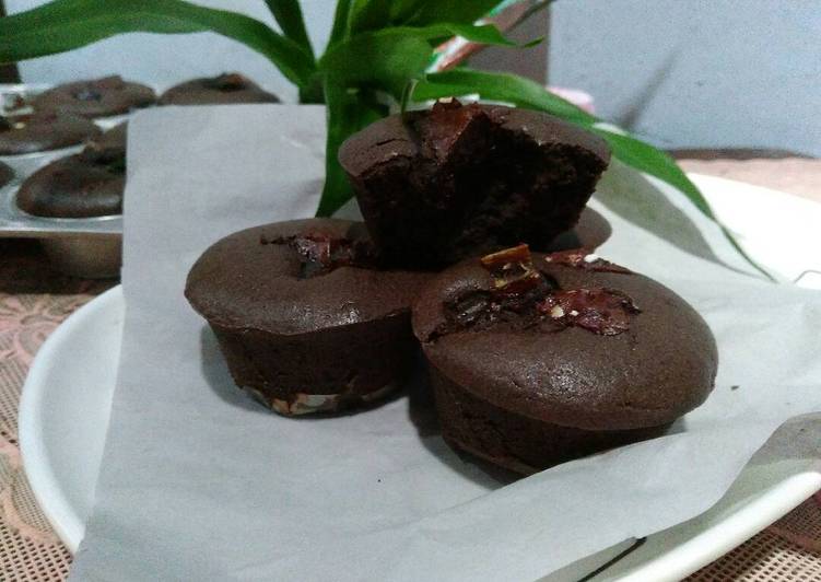 Brownies panggang topping silverqueen