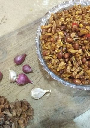Foto resep Kering Tempe Kacang Teri