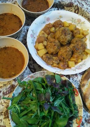 عکسی از دستور کوفته
