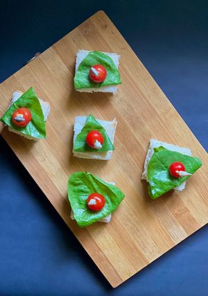 A picture of Fireless Mini Bite Sandwiches.