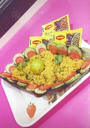 मैगी पुलाव(Maggi pulao recipe in hindi) रेसिपी मुख्य फोटो
