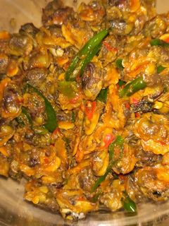 Foto resep Oseng Kerang Cabai Hijau