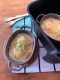 ☆Gratin d’Endives & Brebis, façon Florentine, à l’Airfryer ☆