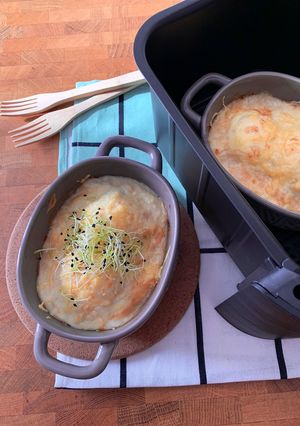 Une photo de ☆Gratin d’Endives & Brebis, façon Florentine, à l’Airfryer ☆