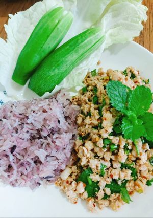 รูปของ ลาบหมูImFoodCreator
