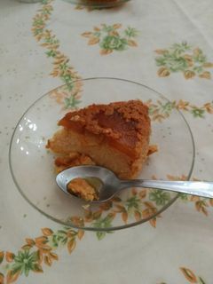 Una foto de Pudin de piña