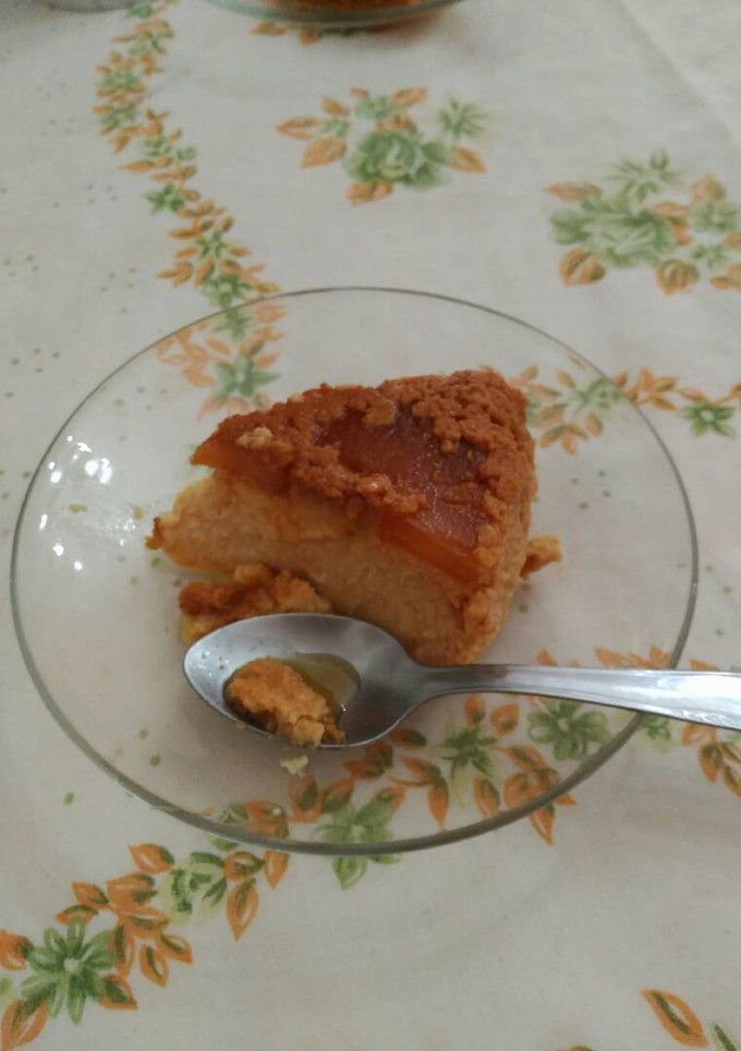 Una foto de Pudin de piña