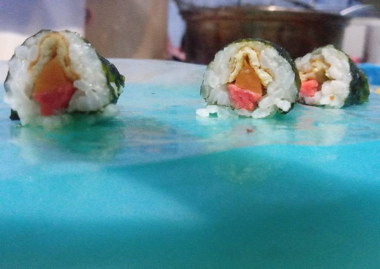 Kimbap ala ala rumah