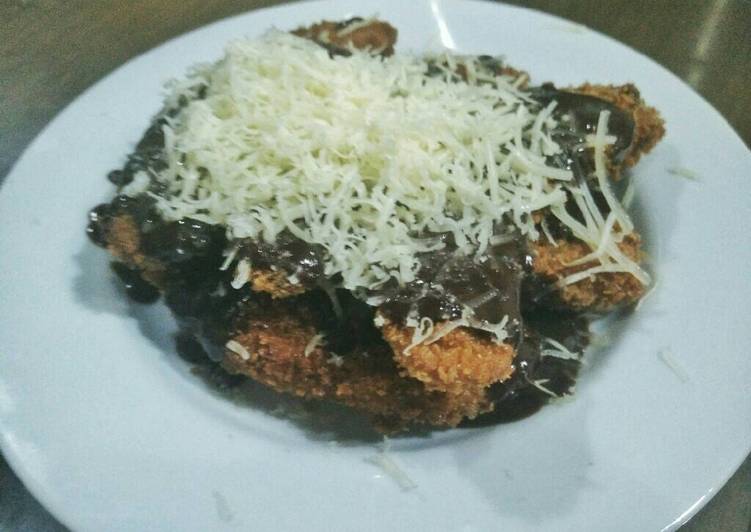 Nugget Pisang coklat keju