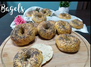 Una foto de Bagels clásicos