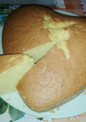 Una foto de Bizcochuelo Esponjoso de Naranja