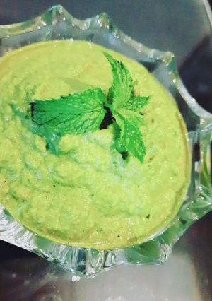 A picture of Mint Raw Mango Chutney.