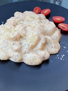 Szarvasgombás gnocchi recept fotója