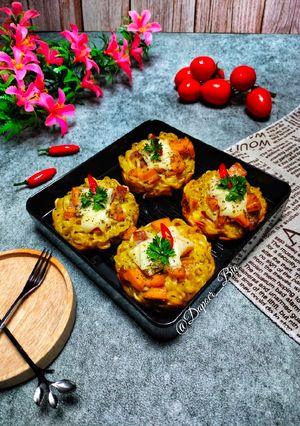 Foto resep Muffin (Indo) Mie