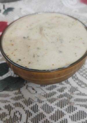 व्हाइट सॉस विथाउट मैदा (White sauce with out maida recipe in Hindi) रेसिपी मुख्य फोटो