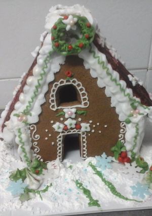 Una foto de Casita de galleta y azúcar