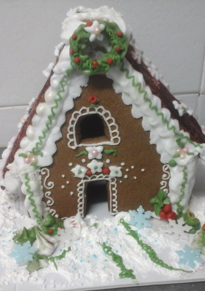 Una foto de Casita de galleta y azúcar