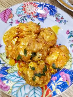Foto resep Udang Saus Telur Asin / Shrimp Salted Egg
