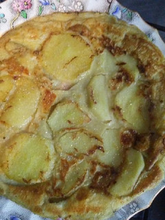 Una foto de Panqueque de manzana
