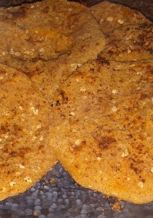 Una foto de Milanesas de calabaza