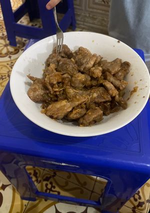 Hình của món Thịt Lợn Rang Sả Ớt.