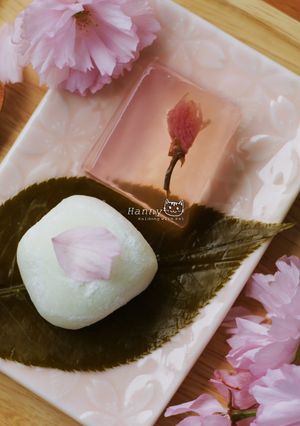 ♥開動with貓♥櫻花果凍 的食譜成品照片