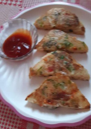 ब्रेड पॉकेट (bread pocket recipe in Hindi) रेसिपी मुख्य फोटो