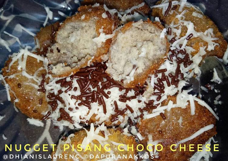 Nugget Pisang Choco Cheese mudah banget