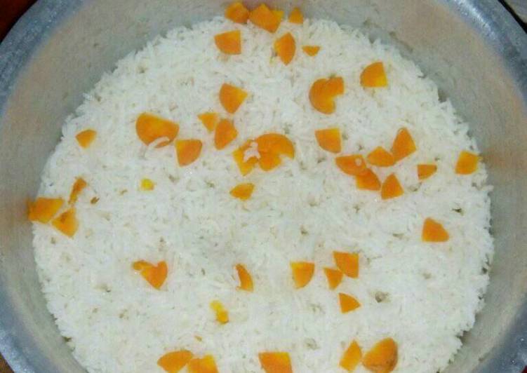 Recipe of Any-night-of-the-week Rice with Carrots