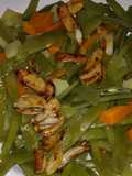 Judías verdes al sofrito de ajo
