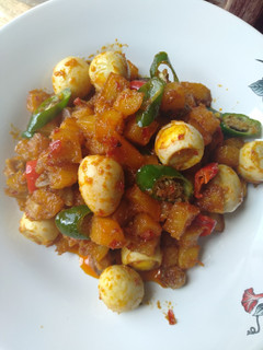 Foto resep 12. Sambel Goreng Kentang Ampela Telur Puyuh