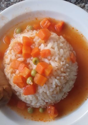 صورة لوصفة البازلاء والجزر