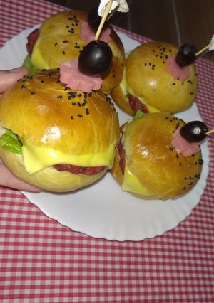 صورة لوصفة همبرغر🍔