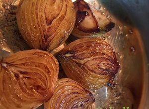 Una foto de Cebollas Ahumadas caramelizadas #lacocinadegiri