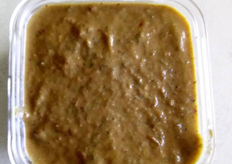 Recipe of Speedy Tamarind chilli chutney