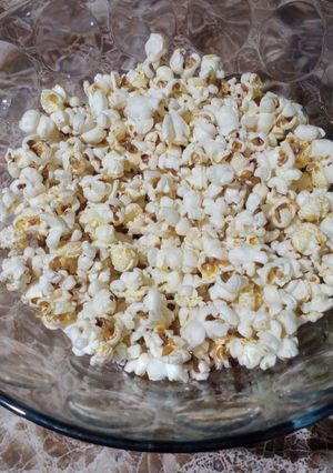 صورة لوصفة ذرة فشار مالح🌽🍿