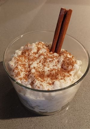 Una foto de Arroz con leche sin azúcar